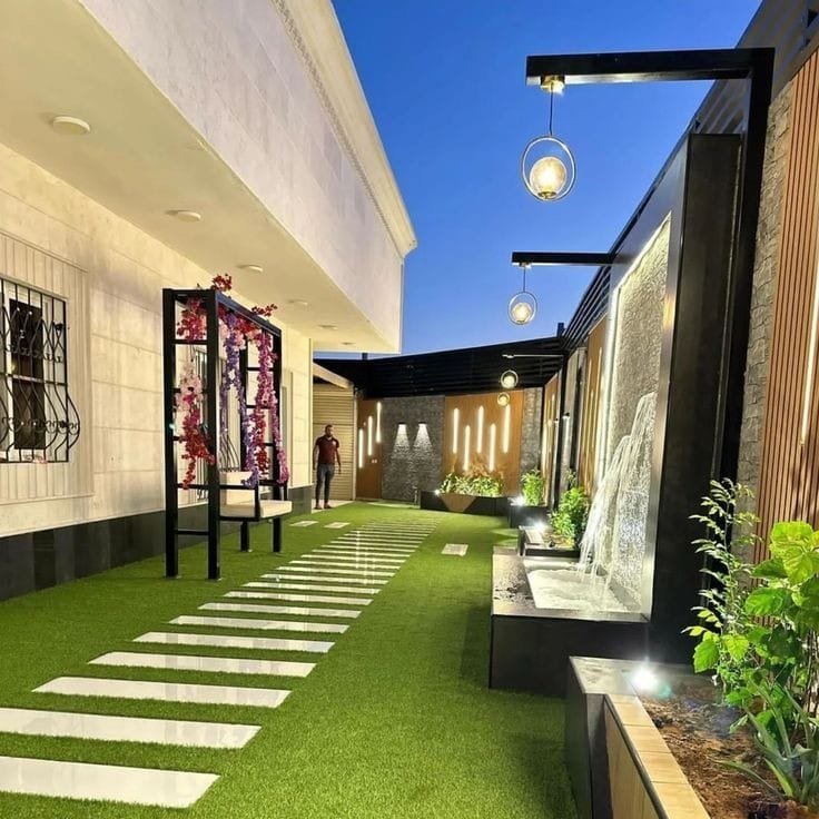 تصميم وتنفيذ الحدائق